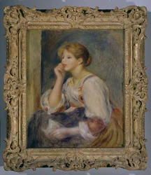 Woman with a letter